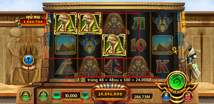 bí mật cleopatra - slot game cực hay tại top88