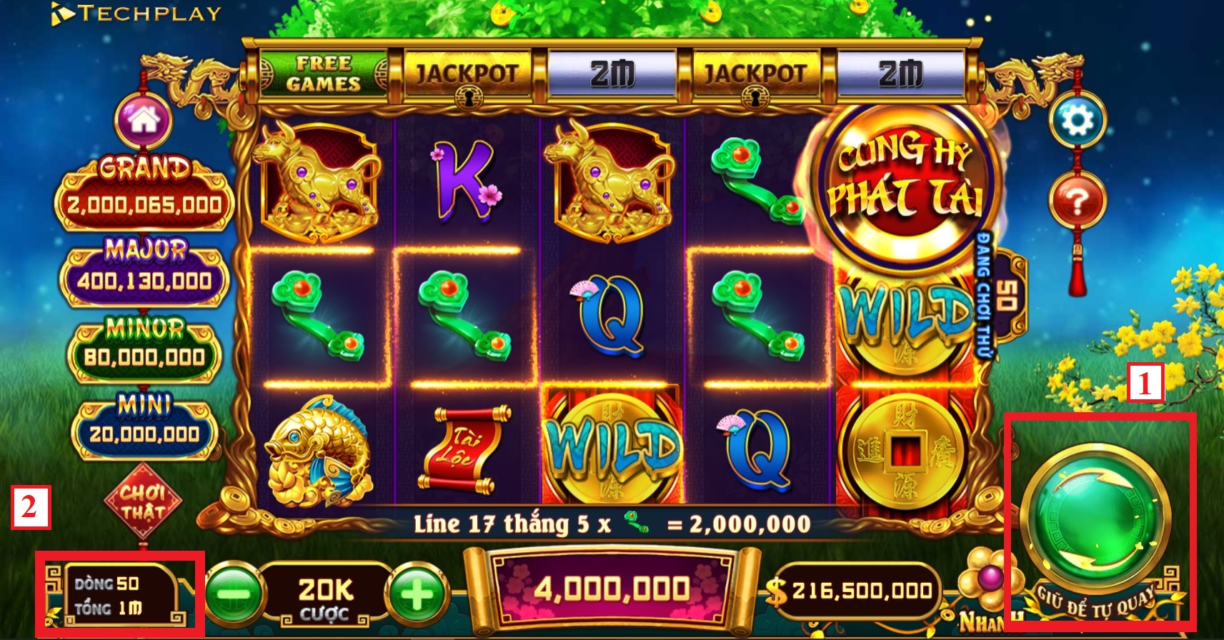 cung hỷ phát tài - slot game top88 - chi tiết cách chơi nhận thưởng lớn