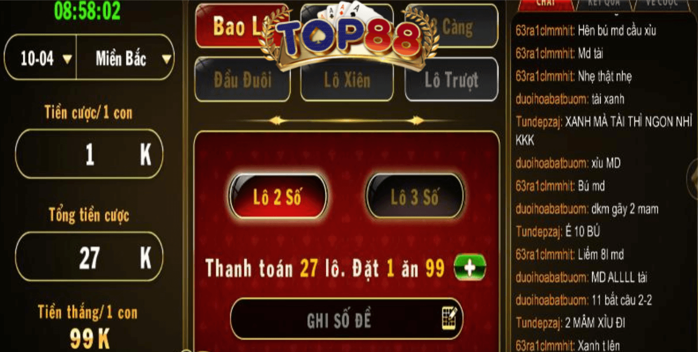 Vì sao nên chọn lô tô Top88?